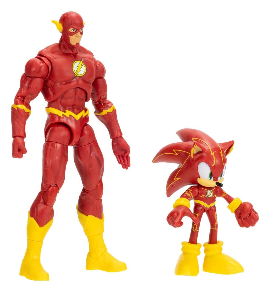 DC x Sonic - Hedgehog Actionfigurer 2-Pack Wave 4 Sortiment (6) Jakks Pacific
