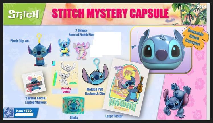 Lilo & Stitch Gift Set - Stitch Jumbo Mystery Capsule Just Play
