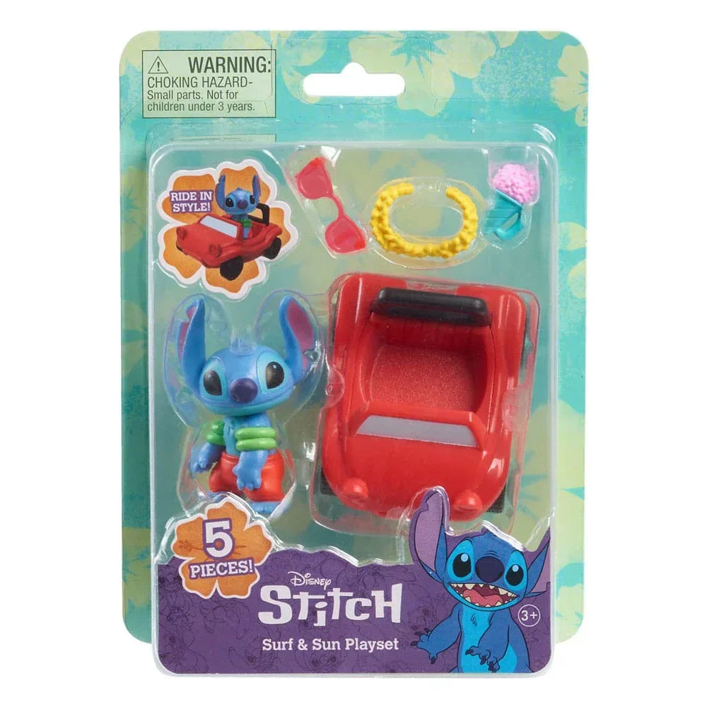 Lilo & Stitch Mini Figur Playset Surf & Sun Stitch 7 cm Just Play