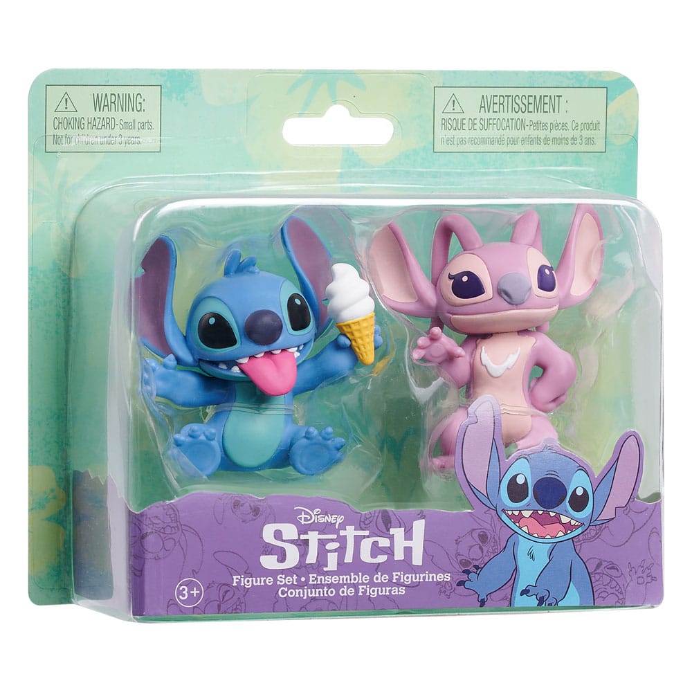 Lilo & Stitch Mini Figur 2-Pack - Angel & Stitch 7 cm Just Play