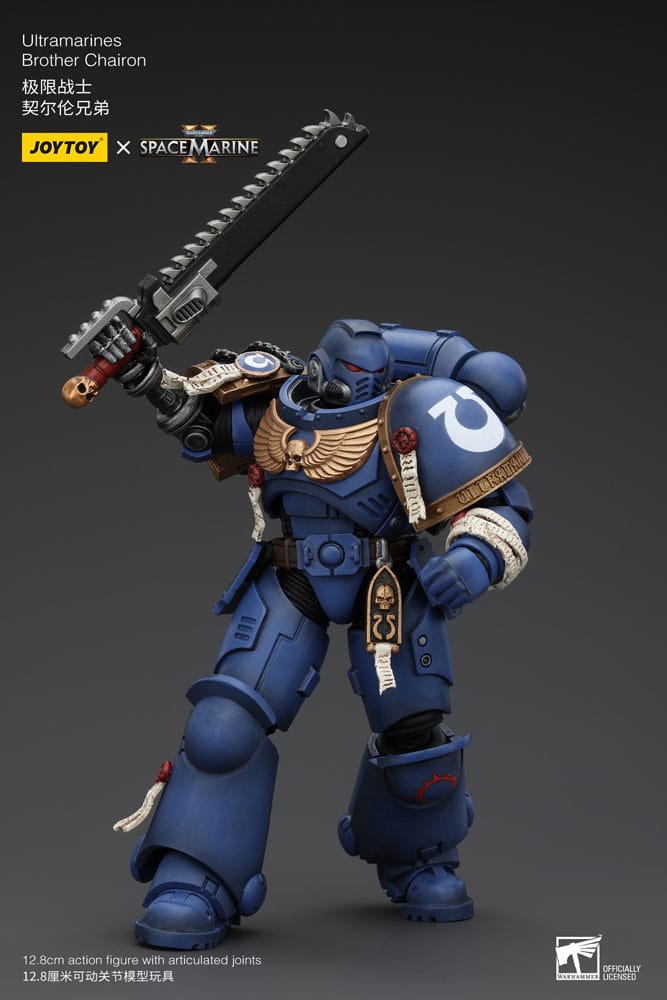 Warhammer 40k Action Figure 1/18 Ultramarines Brother Chairon 13 cm Joy Toy (CN)