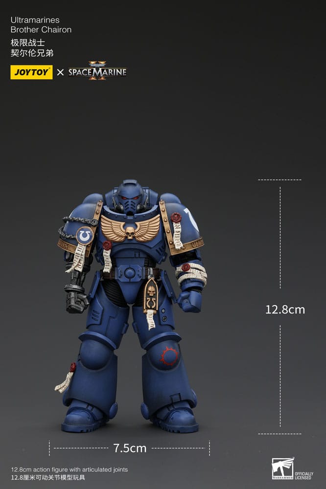 Warhammer 40k Action Figure 1/18 Ultramarines Brother Chairon 13 cm Joy Toy (CN)