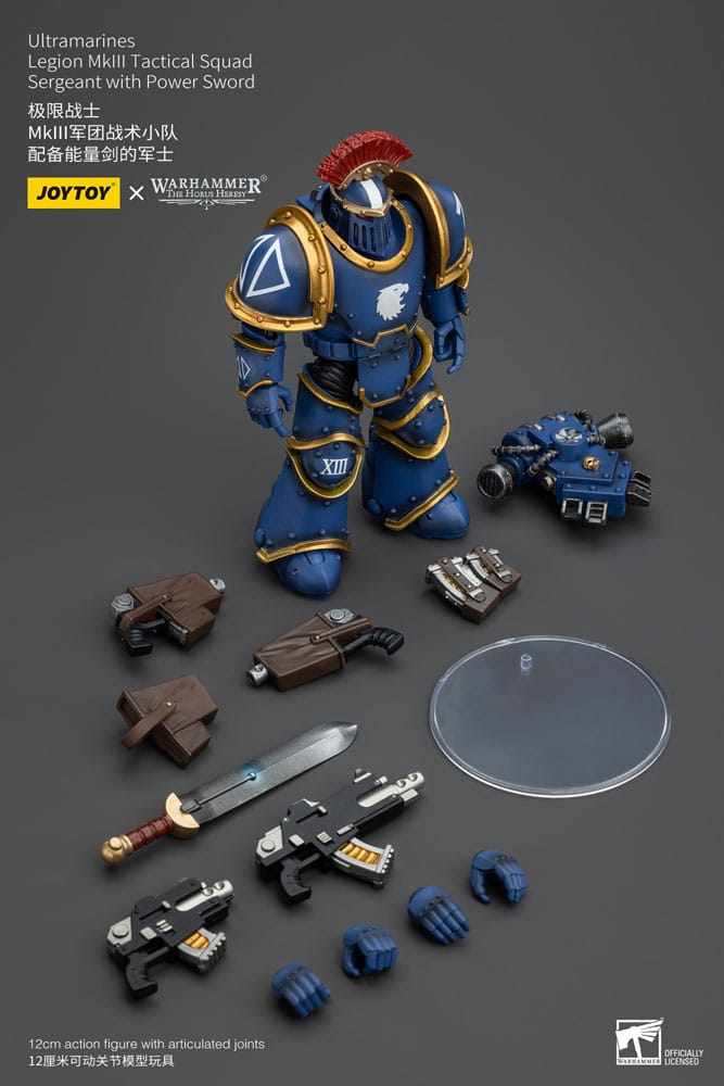 Warhammer The Horus Heresy Ultramarines Legion MKIII Sergeant Joy Toy (CN)