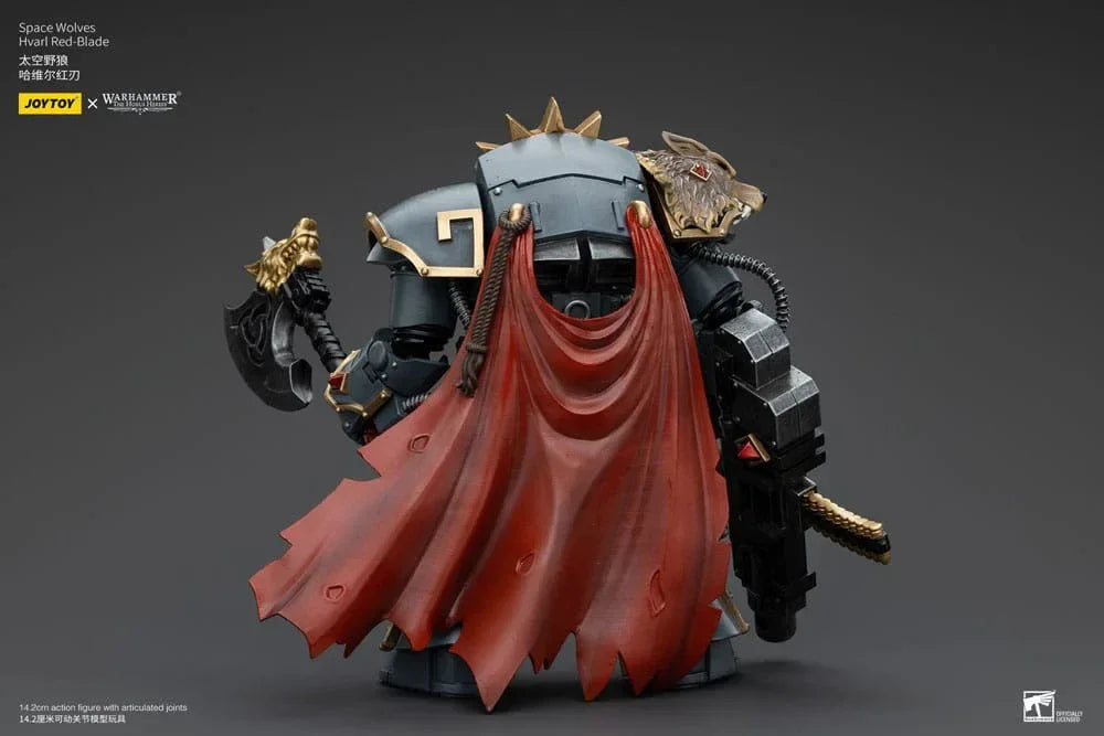 Warhammer The Horus Heresy Figur 1/18 Space Wolves Hvarl Red-Blade 14 cm Joy Toy (CN)