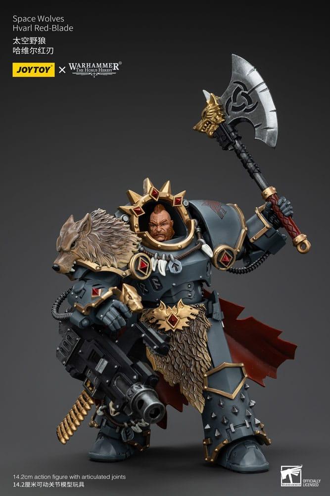 Warhammer The Horus Heresy Figur 1/18 Space Wolves Hvarl Red-Blade 14 cm Joy Toy (CN)