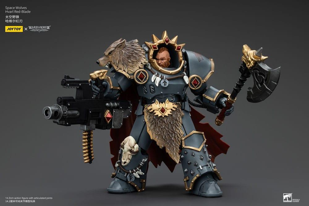 Warhammer The Horus Heresy Figur 1/18 Space Wolves Hvarl Red-Blade 14 cm Joy Toy (CN)