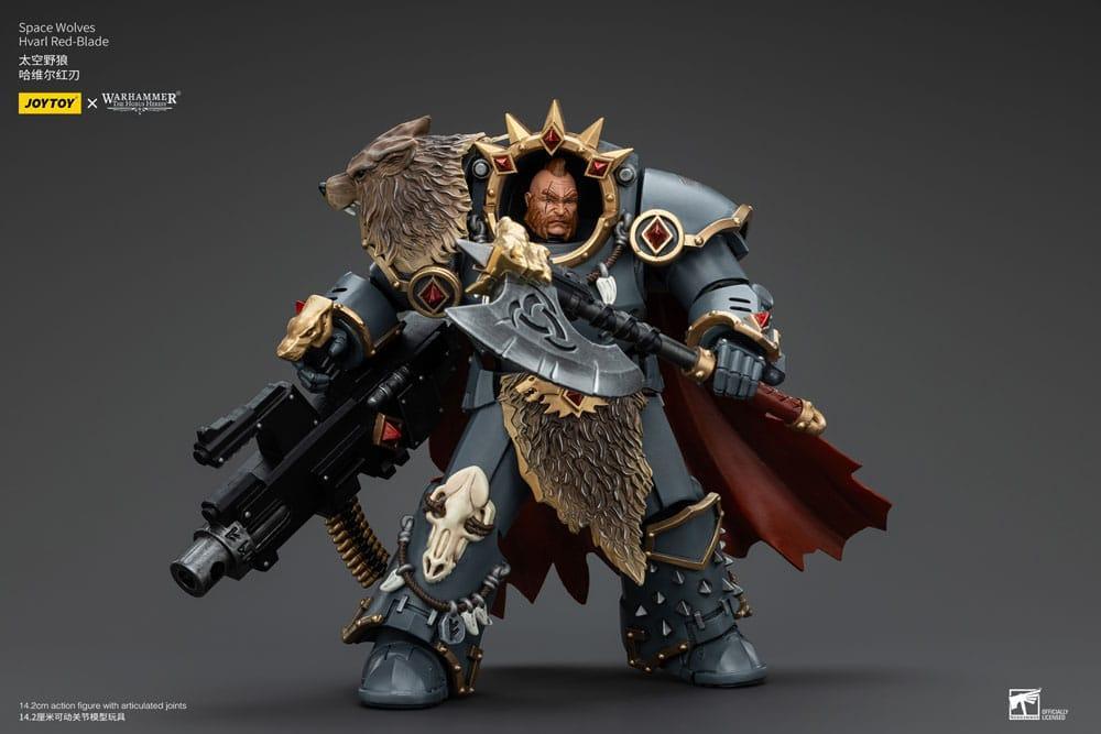 Warhammer The Horus Heresy Figur 1/18 Space Wolves Hvarl Red-Blade 14 cm Joy Toy (CN)