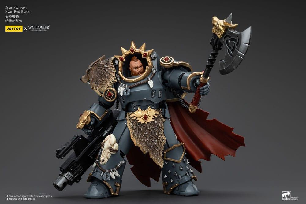 Warhammer The Horus Heresy Figur 1/18 Space Wolves Hvarl Red-Blade 14 cm Joy Toy (CN)
