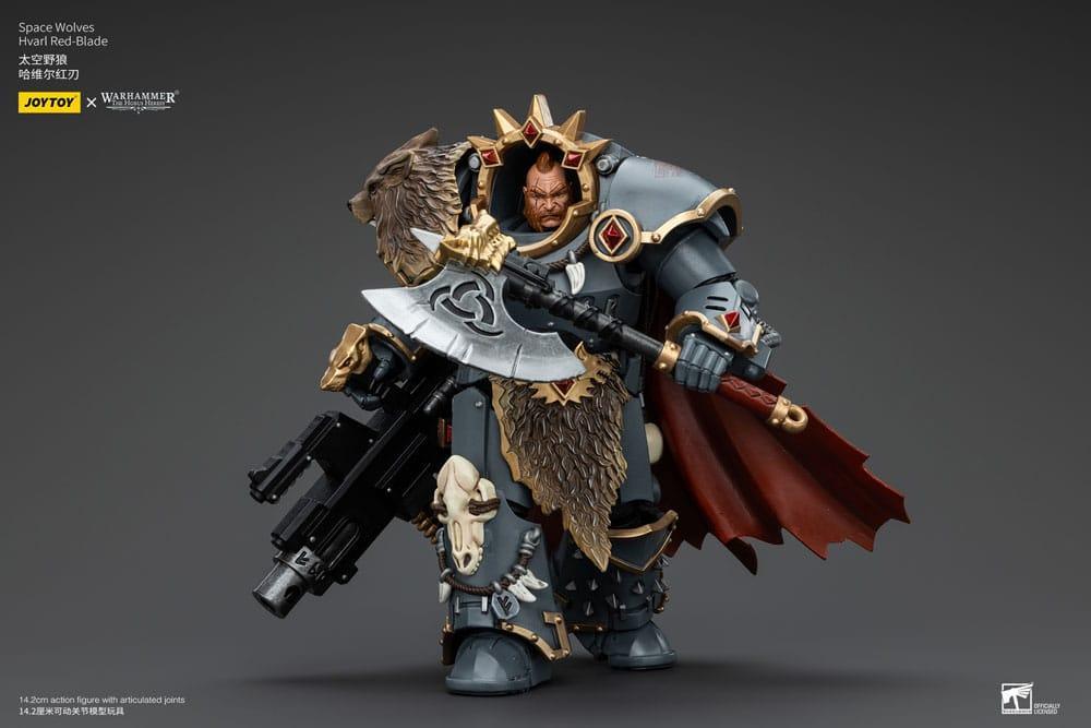 Warhammer The Horus Heresy Figur 1/18 Space Wolves Hvarl Red-Blade 14 cm Joy Toy (CN)