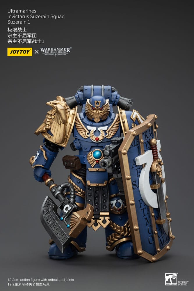 Warhammer The Horus Heresy Actionfigur 1/18 Ultramarines Invictarus Suzerain Squad Joy Toy (CN)