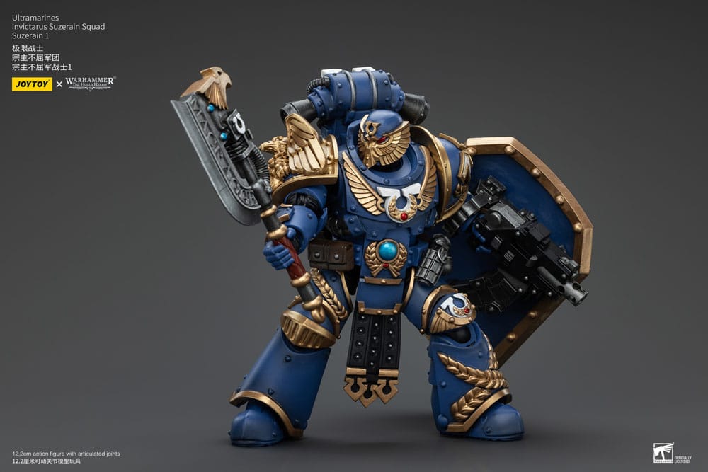 Warhammer The Horus Heresy Actionfigur 1/18 Ultramarines Invictarus Suzerain Squad Joy Toy (CN)