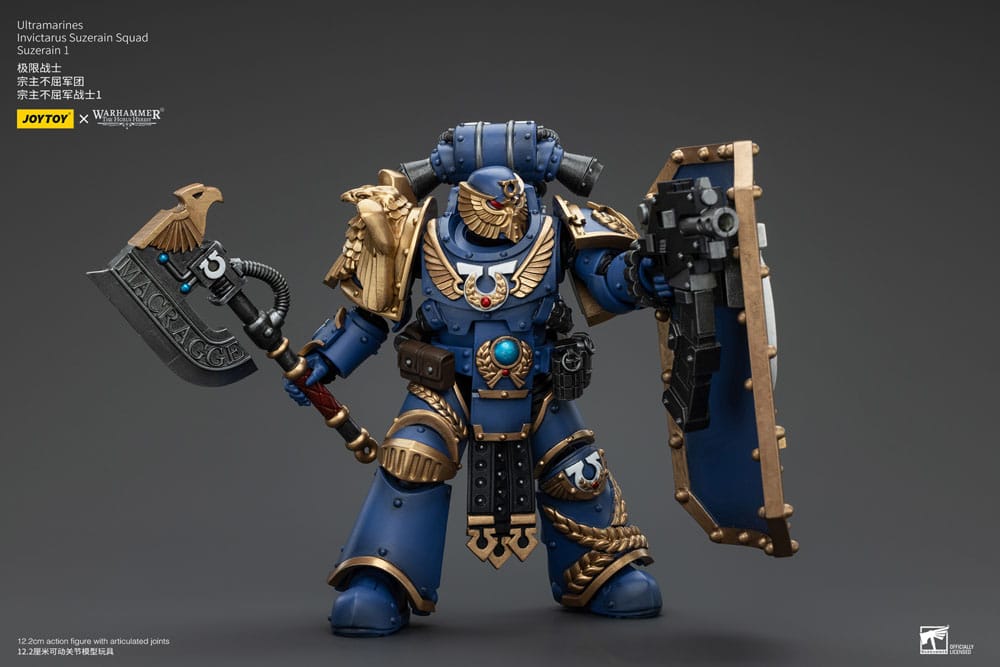 Warhammer The Horus Heresy Actionfigur 1/18 Ultramarines Invictarus Suzerain Squad Joy Toy (CN)