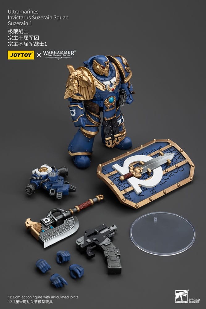 Warhammer The Horus Heresy Actionfigur 1/18 Ultramarines Invictarus Suzerain Squad Joy Toy (CN)