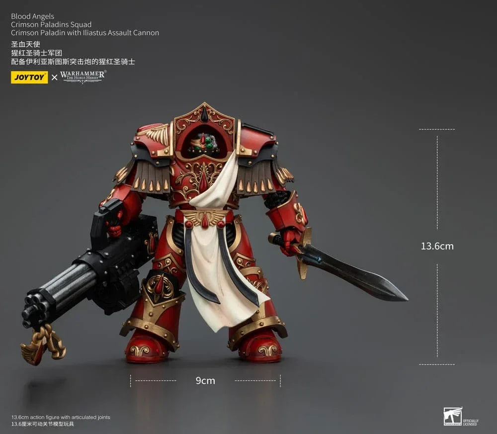 Warhammer The Horus Heresy Actionfigur 1/18 Blood Angels Crimson Paladins Squad Joy Toy (CN)