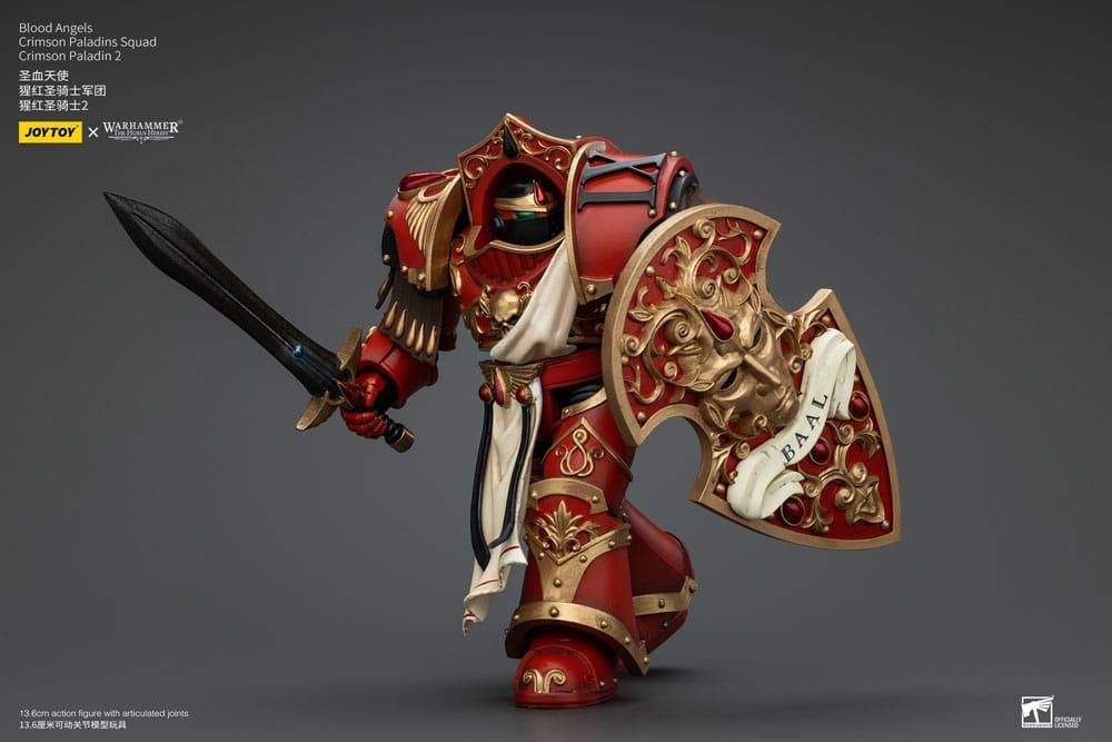 Warhammer The Horus Heresy Action Figur 1/18 Blood Angels Crimson Paladins Squad Joy Toy (CN)