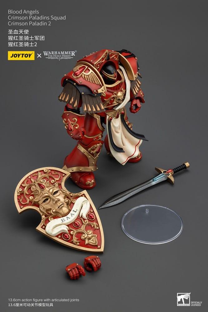 Warhammer The Horus Heresy Action Figur 1/18 Blood Angels Crimson Paladins Squad Joy Toy (CN)