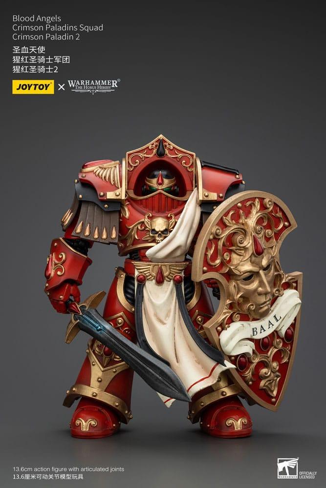 Warhammer The Horus Heresy Action Figur 1/18 Blood Angels Crimson Paladins Squad Joy Toy (CN)