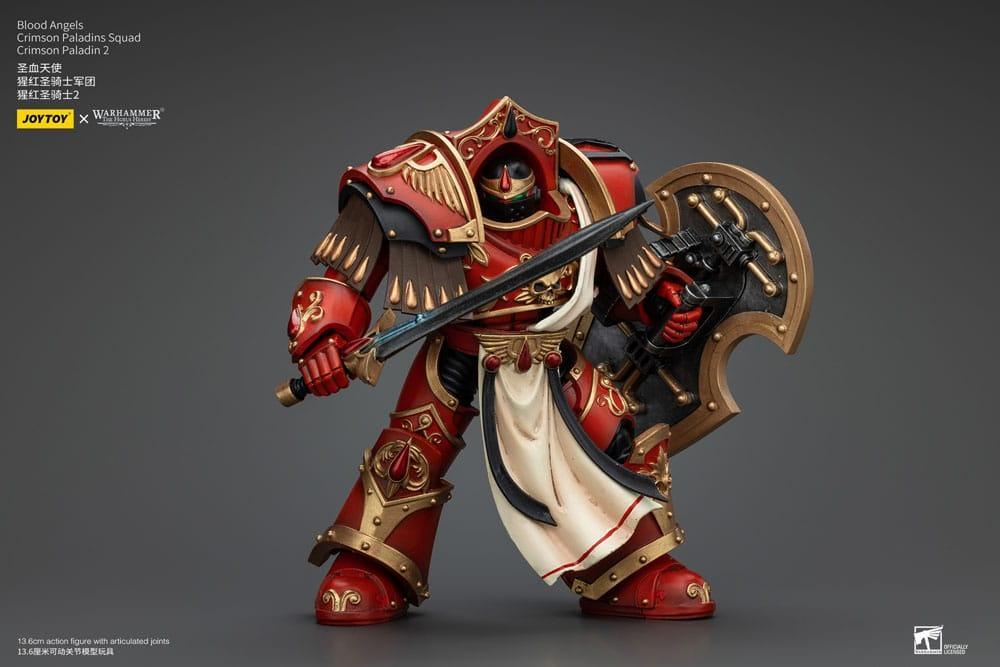 Warhammer The Horus Heresy Action Figur 1/18 Blood Angels Crimson Paladins Squad Joy Toy (CN)