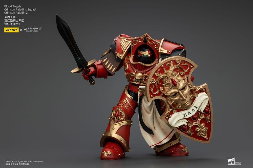 Warhammer The Horus Heresy Action Figur 1/18 Blood Angels Crimson Paladins Squad Joy Toy (CN)