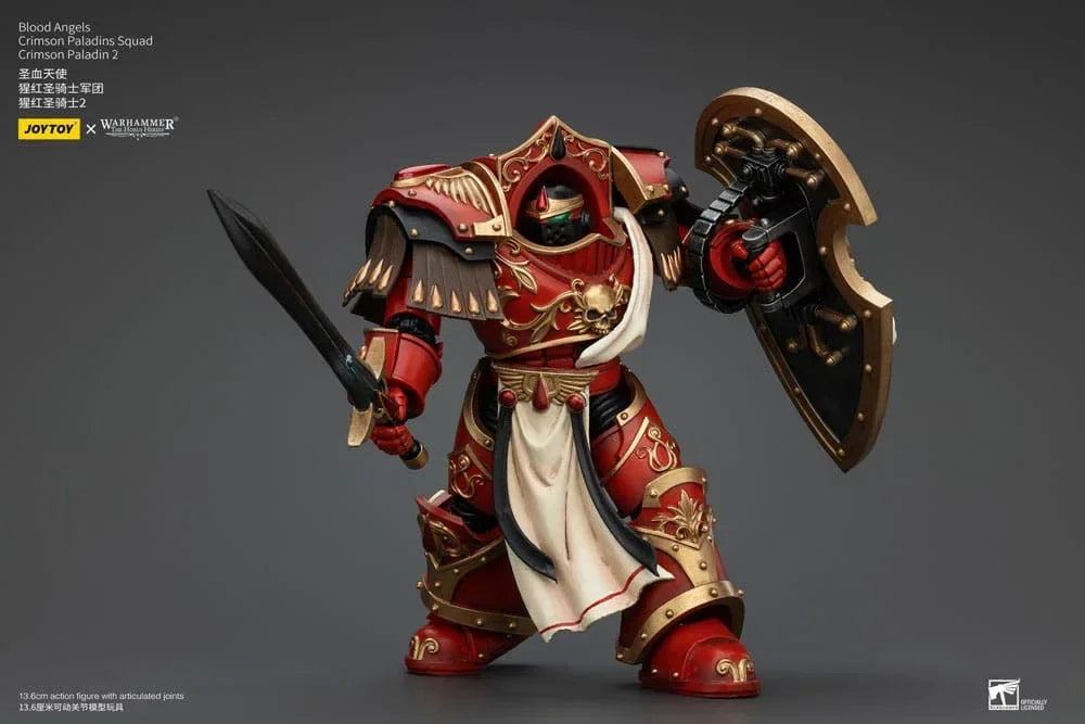 Warhammer The Horus Heresy Action Figur 1/18 Blood Angels Crimson Paladins Squad Joy Toy (CN)