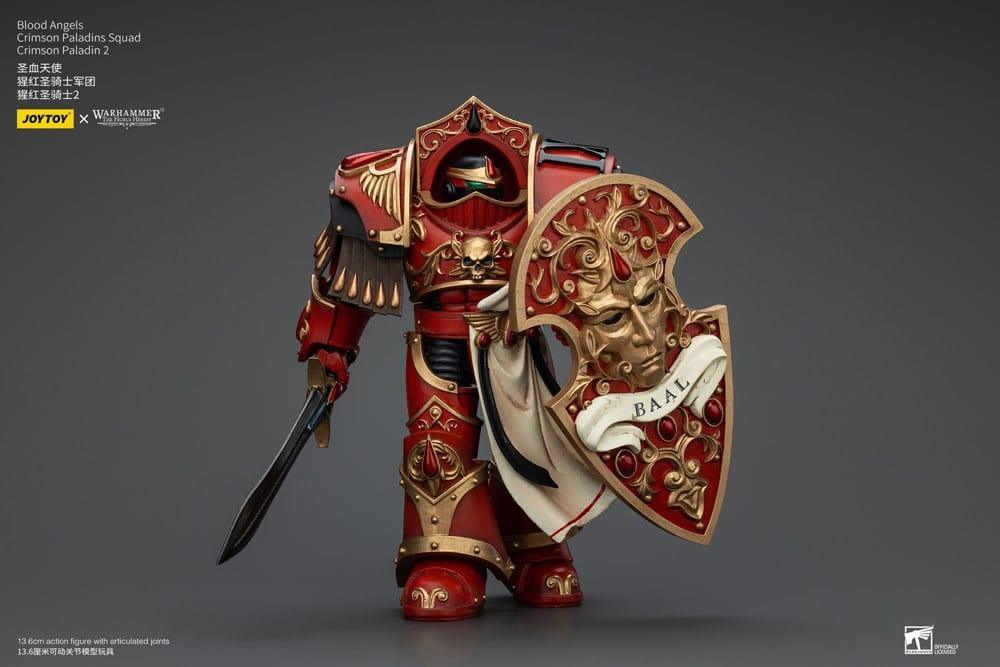 Warhammer The Horus Heresy Action Figur 1/18 Blood Angels Crimson Paladins Squad Joy Toy (CN)
