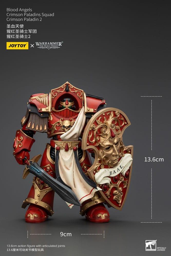 Warhammer The Horus Heresy Action Figur 1/18 Blood Angels Crimson Paladins Squad Joy Toy (CN)