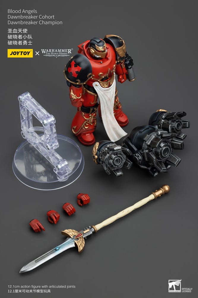 Warhammer The Horus Heresy Actionfigur 1/18 Blood Angels Raldoron Joy Toy (CN)