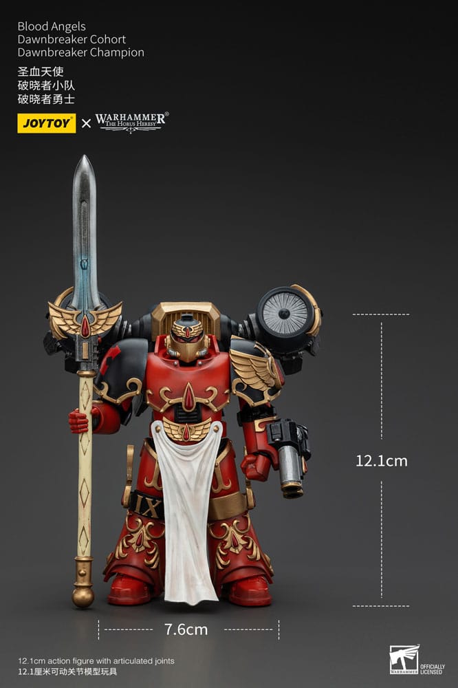 Warhammer The Horus Heresy Actionfigur 1/18 Blood Angels Raldoron Joy Toy (CN)