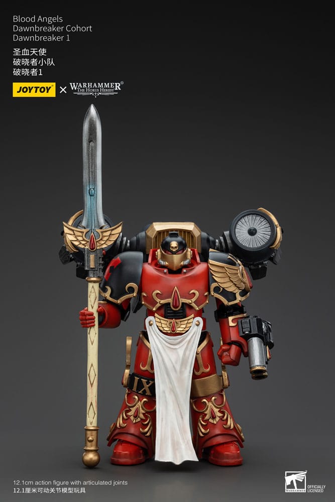 Warhammer The Horus Heresy Action Figure 1/18 Blood Angels Dawnbreaker Cohort Joy Toy (CN)