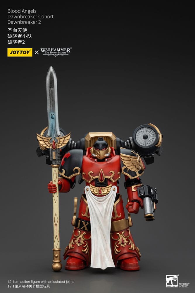 Warhammer The Horus Heresy Actionfigur 1/18 Blood Angels Dawnbreaker Cohort Joy Toy (CN)