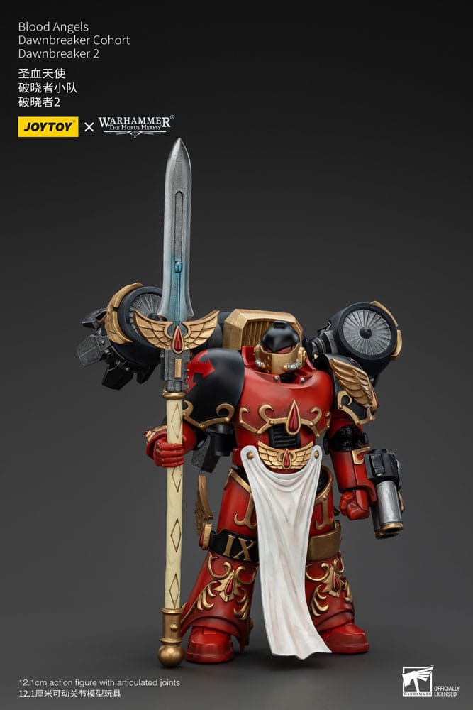 Warhammer The Horus Heresy Actionfigur 1/18 Blood Angels Dawnbreaker Cohort Joy Toy (CN)