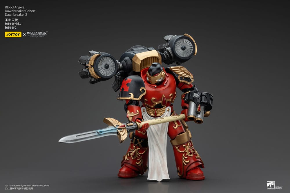 Warhammer The Horus Heresy Actionfigur 1/18 Blood Angels Dawnbreaker Cohort Joy Toy (CN)