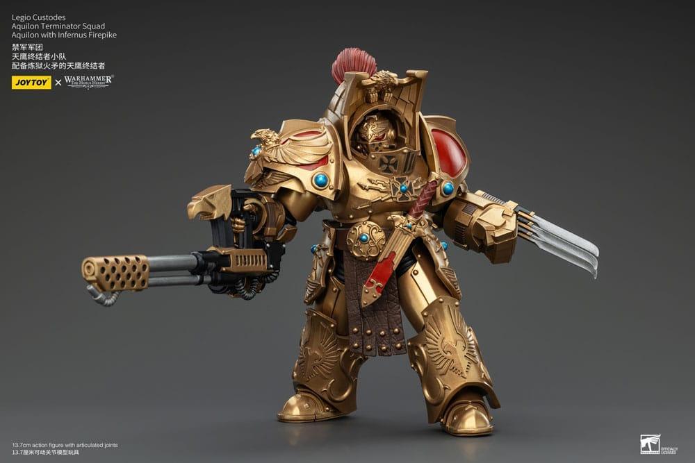 Warhammer The Horus Heresy Actionfigur 1/18 Legio Custodes Aquilon Terminator Squad Joy Toy (CN)