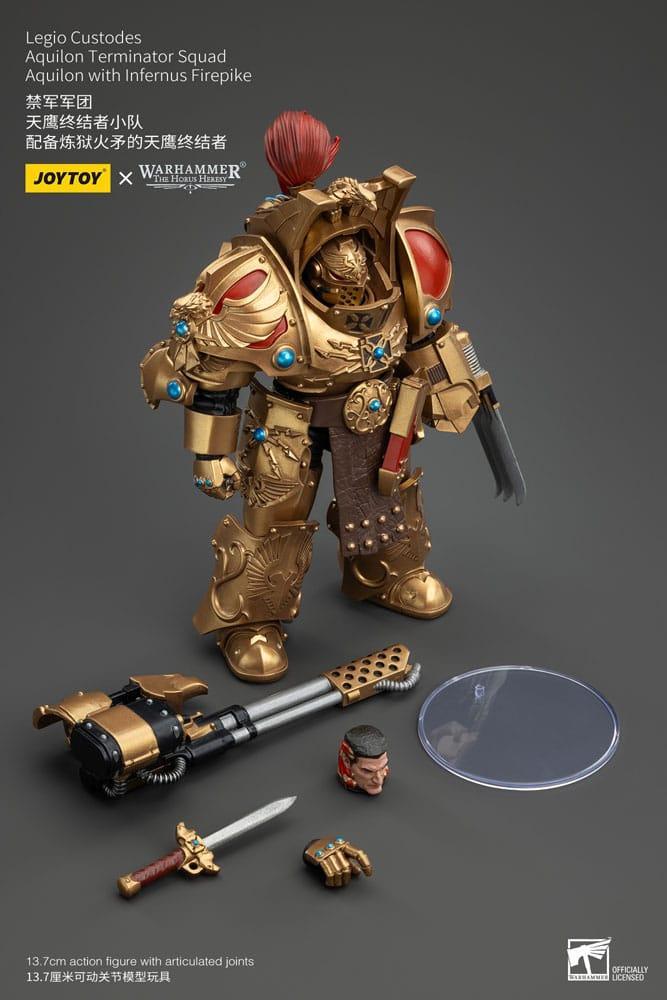 Warhammer The Horus Heresy Actionfigur 1/18 Legio Custodes Aquilon Terminator Squad Joy Toy (CN)