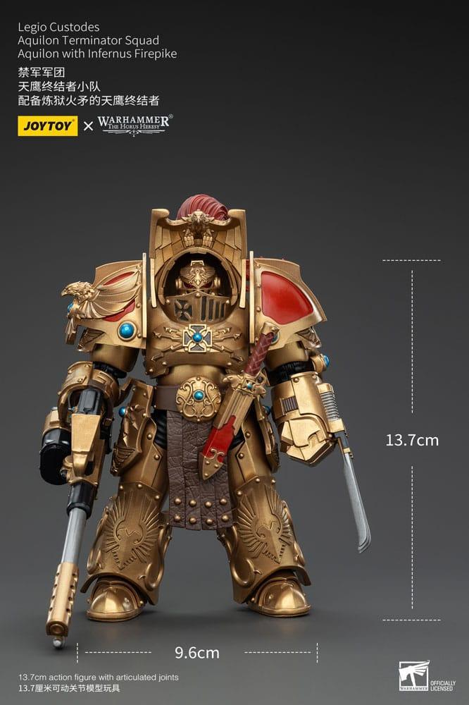 Warhammer The Horus Heresy Actionfigur 1/18 Legio Custodes Aquilon Terminator Squad Joy Toy (CN)