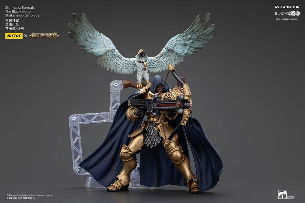 Warhammer Age of Sigmar Actionfigur Stormcast Eternals The Blacktalons Shakana Goldenblade 20 cm Joy Toy (CN)