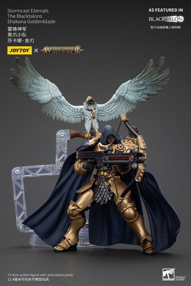 Warhammer Age of Sigmar Actionfigur Stormcast Eternals The Blacktalons Shakana Goldenblade 20 cm Joy Toy (CN)