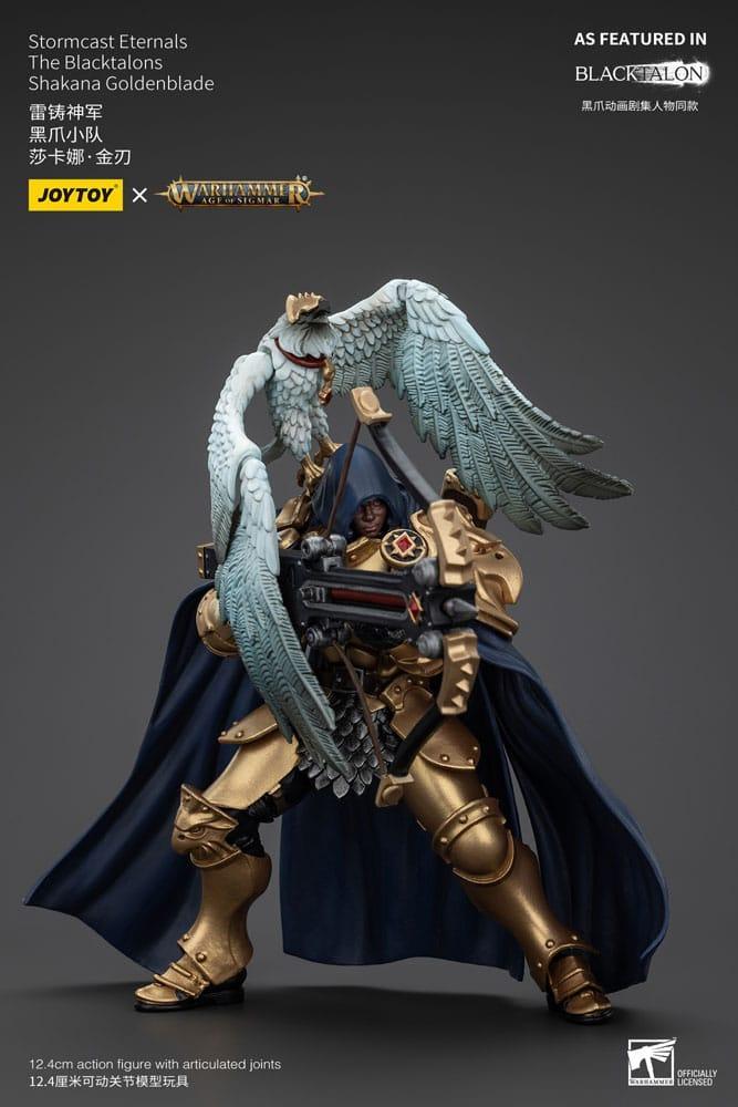 Warhammer Age of Sigmar Actionfigur Stormcast Eternals The Blacktalons Shakana Goldenblade 20 cm Joy Toy (CN)