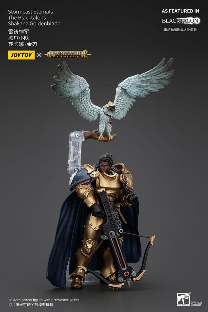 Warhammer Age of Sigmar Actionfigur Stormcast Eternals The Blacktalons Shakana Goldenblade 20 cm Joy Toy (CN)