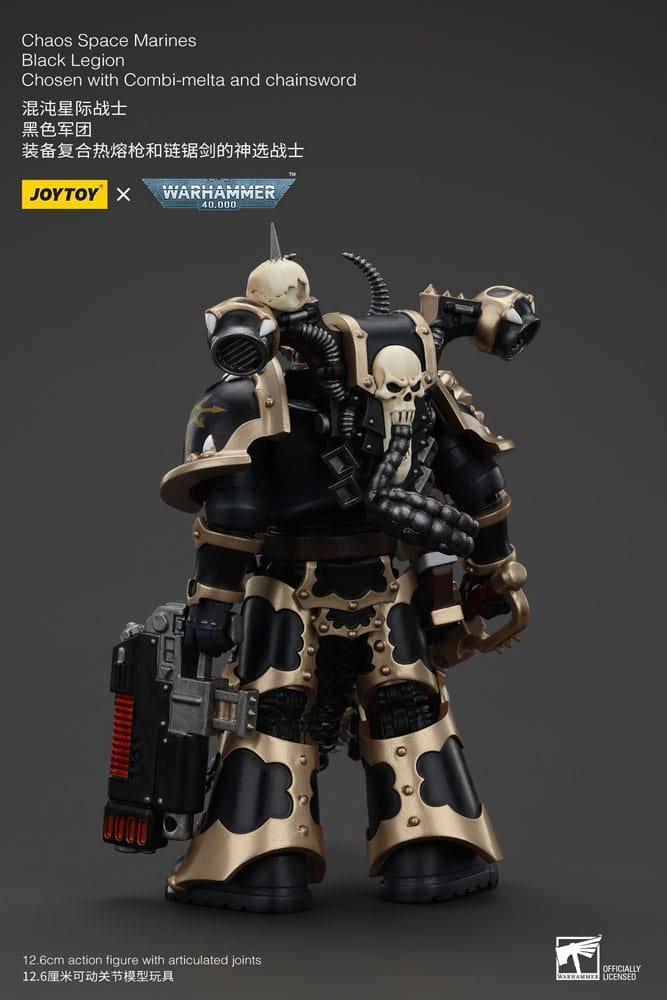 Warhammer 40k Actionfigur Chaos Space Marines Black Legion Chosen Joy Toy (CN)