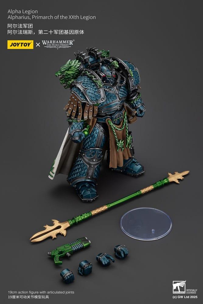 Warhammer The Horus Heresy Action Figur Alpha Legion Alpharius, Primarch of the XXth Legion 25 cm Joy Toy (CN)