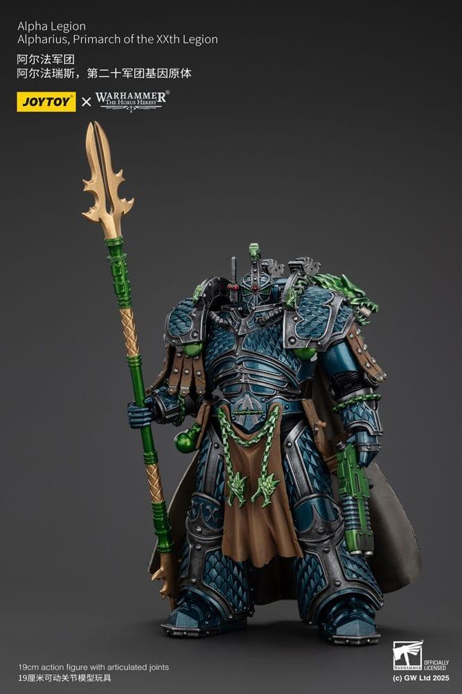 Warhammer The Horus Heresy Action Figur Alpha Legion Alpharius, Primarch of the XXth Legion 25 cm Joy Toy (CN)