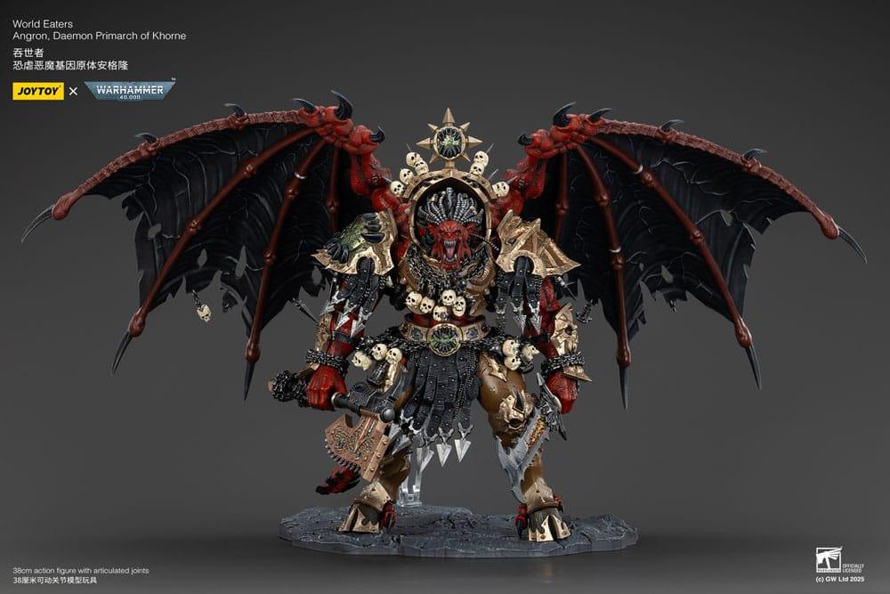 Warhammer 40k Actionfigur World Eaters Angron Daemon Primarch of Khorne 48 cm Joy Toy (CN)