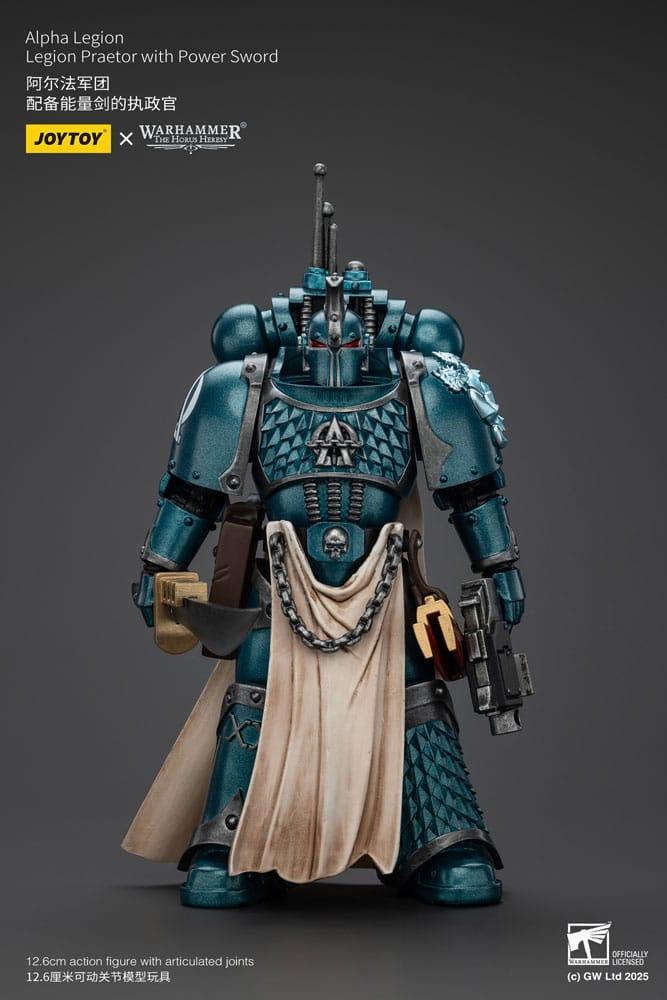Warhammer The Horus Heresy Action Figur Alpha Legion Praetor med Power Sword 20 cm Joy Toy (CN)
