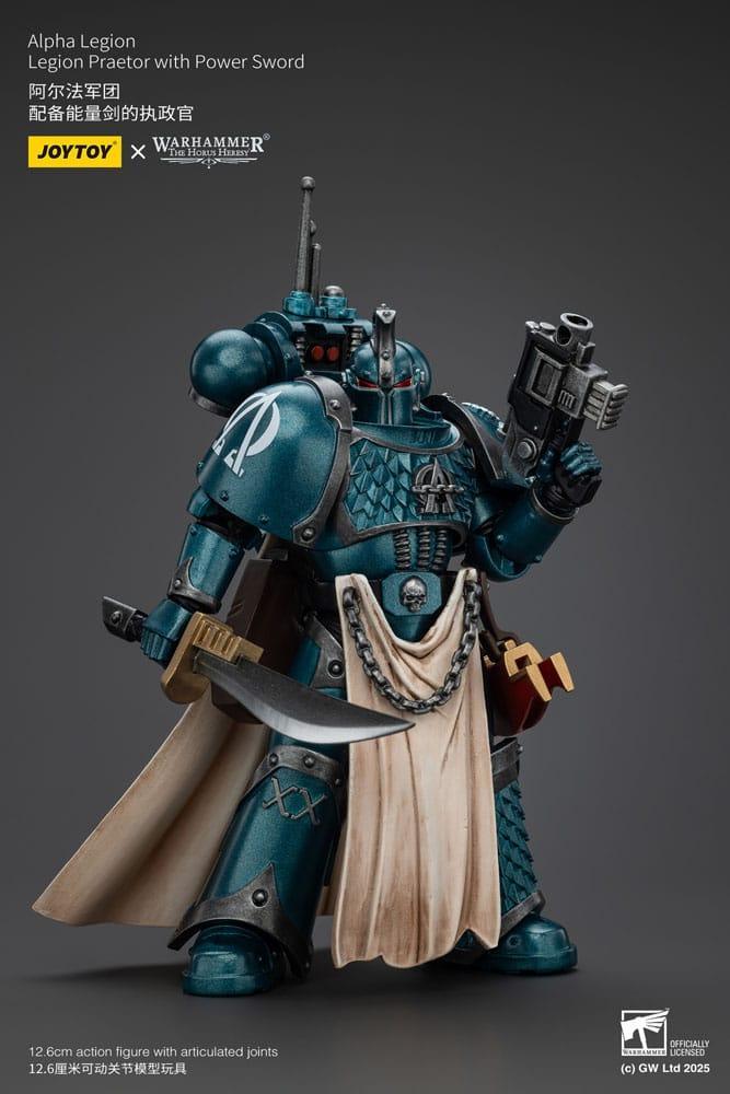 Warhammer The Horus Heresy Action Figur Alpha Legion Praetor med Power Sword 20 cm Joy Toy (CN)