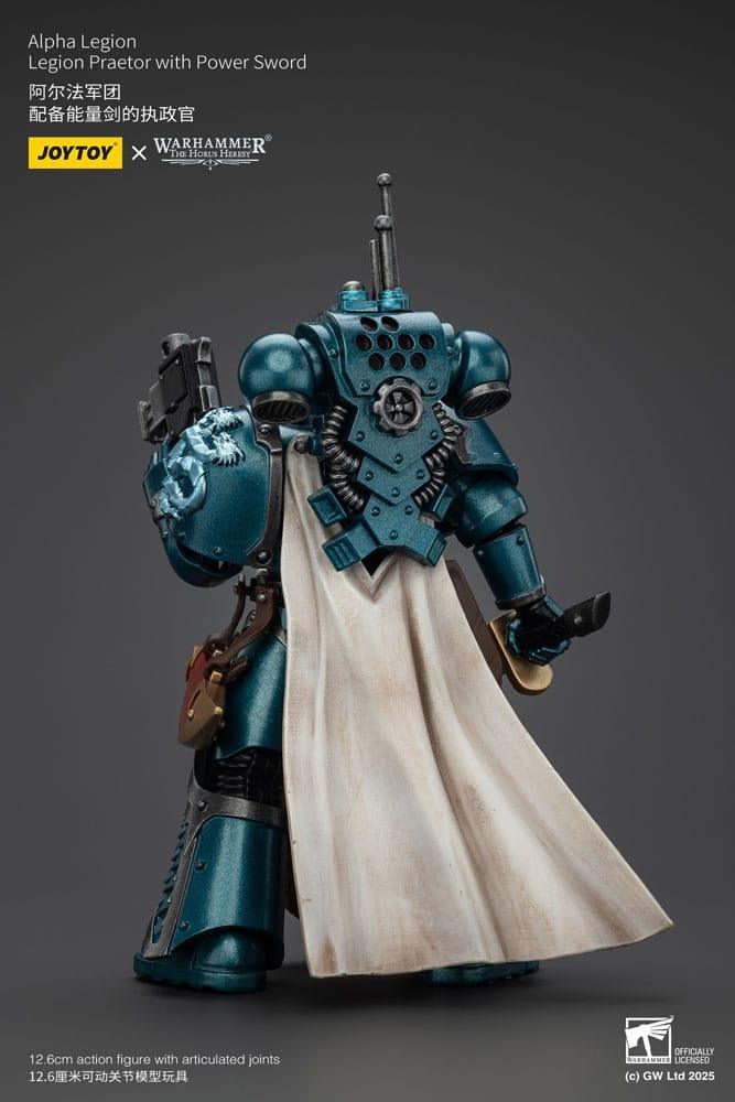 Warhammer The Horus Heresy Action Figur Alpha Legion Praetor med Power Sword 20 cm Joy Toy (CN)