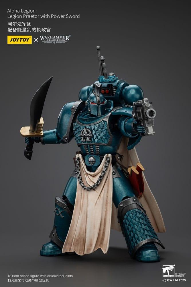 Warhammer The Horus Heresy Action Figur Alpha Legion Praetor med Power Sword 20 cm Joy Toy (CN)
