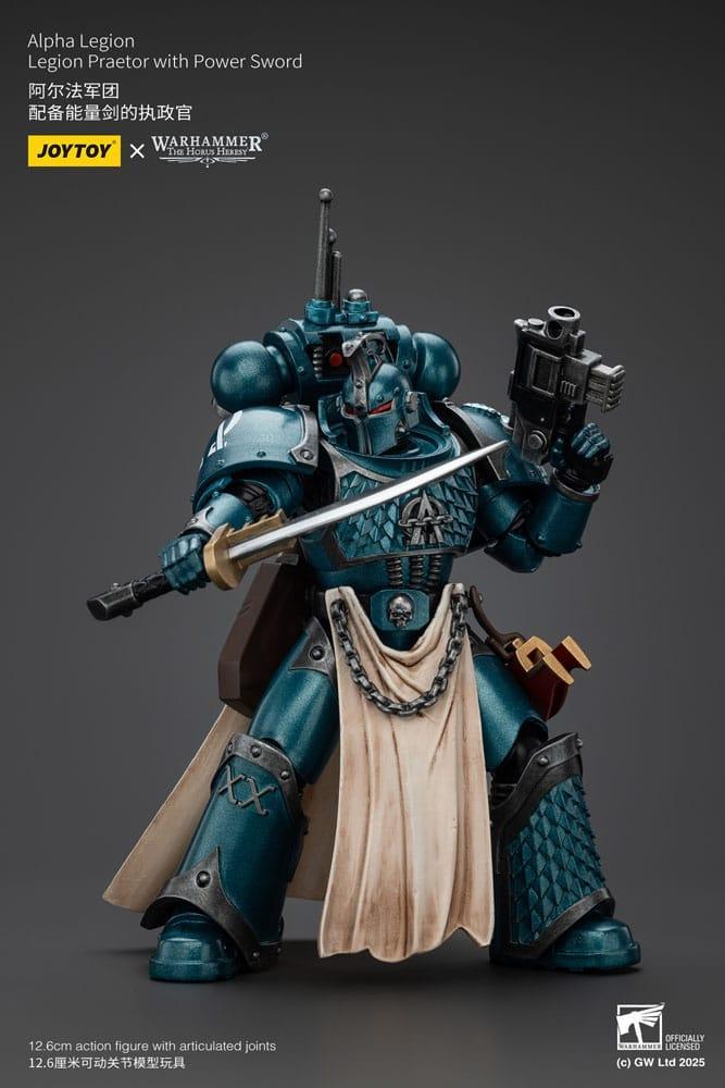 Warhammer The Horus Heresy Action Figur Alpha Legion Praetor med Power Sword 20 cm Joy Toy (CN)