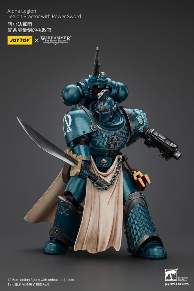Warhammer The Horus Heresy Action Figur Alpha Legion Praetor med Power Sword 20 cm Joy Toy (CN)