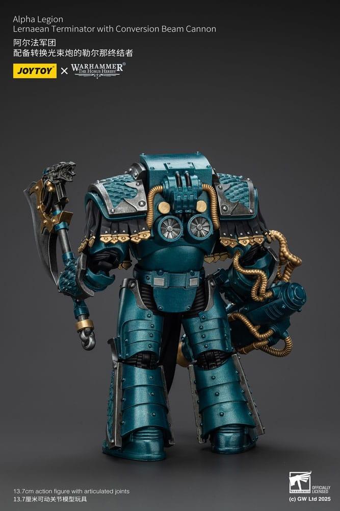Warhammer The Horus Heresy Action Figur Alpha Legion Lernaean Terminator med Conversion Beam Cannon 20 cm Joy Toy (CN)